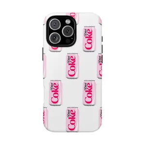 Diet Coke iPhone Case, Diet Coke Please Guest Check Case, Diet Coke Girl, Phone Cases Phone Cover Hard Case Tough 2-piece Phone Case
