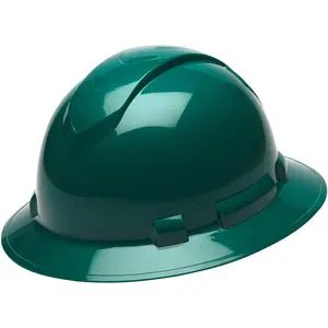 Pyramex Safety RIDGELINE HP54135 Green Full Brim Style 4-Point Standard Ratchet