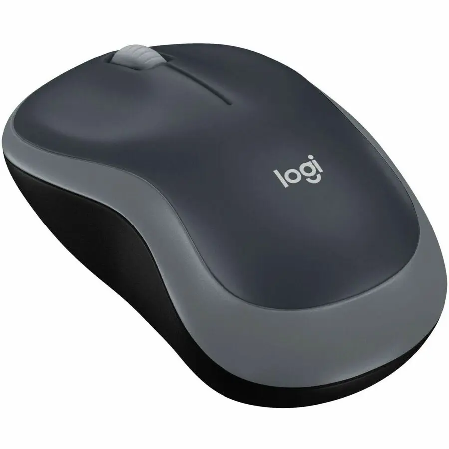 Logitech M185 Plug-N-Play Wireless Mouse - Gray