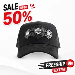 BARBAS HATS PLATINUM SNOWFLAKE