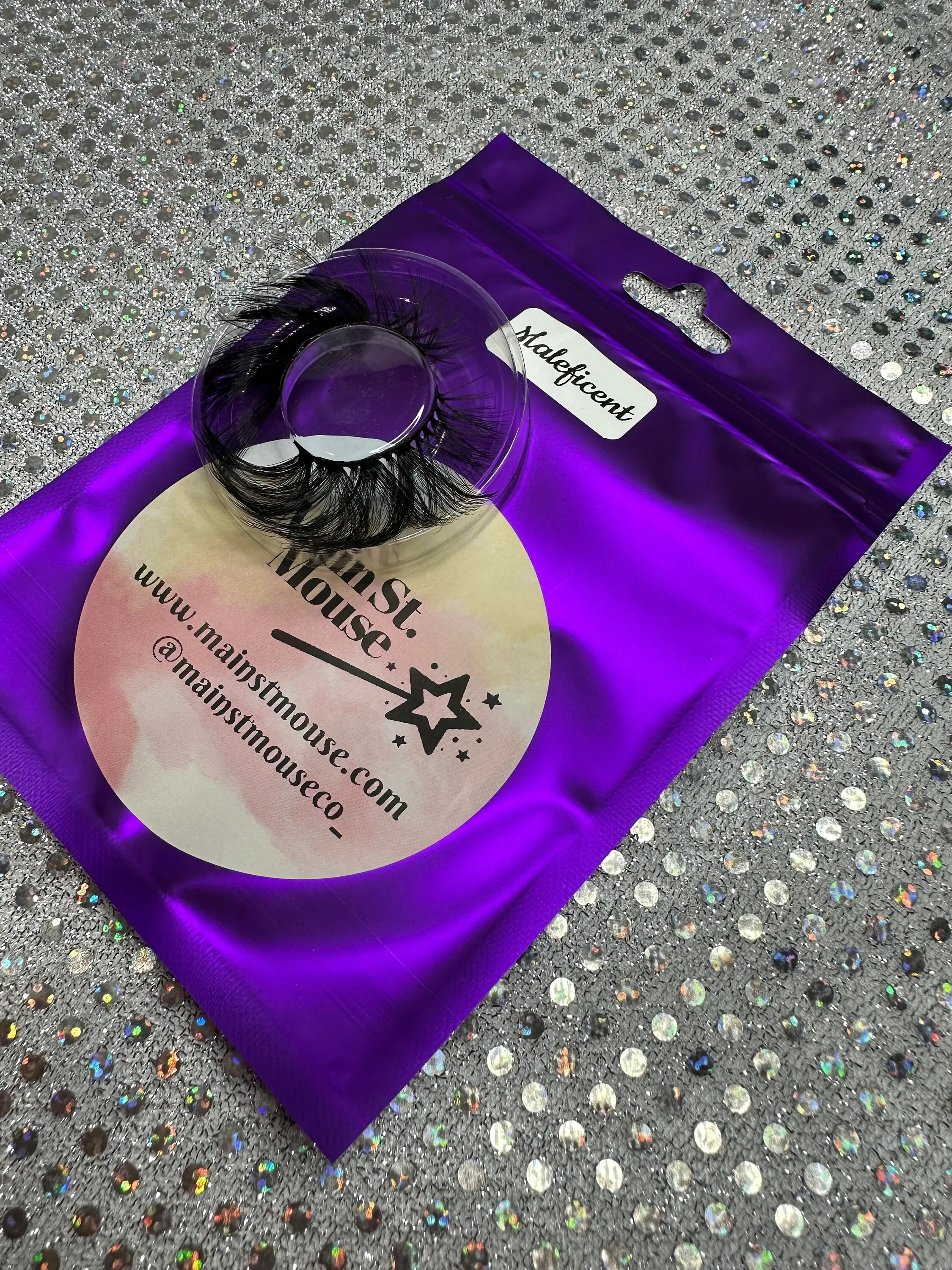 MainStMouse Maleficent Eyelashes