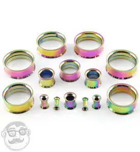Rainbow Steel Internally Threaded Tunnel Plugs