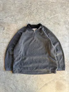 Steve And Barry's Quarter Zip Fleece - XL