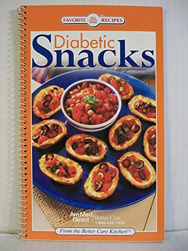 USED Book - Diabetic Snacks by favorite-all-time-recipes (Paperback) - english