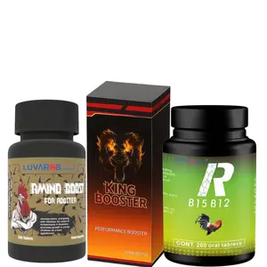 Poultry Nutrition Support Bundle – Aminoboost 200 Tabs, King Booster 60ml & B12 B15 200 Tabs