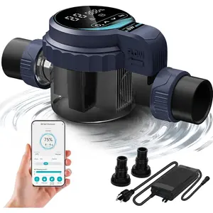 Salt Chlorine Generator for Pools up to 31,700 Gallons, Smart Salt Water Pool Chlorinator System with Self-Cleaning & WiFi App Control, 1.3 lb Daily Chlorine Output, UL Certified