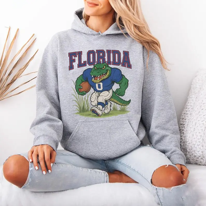 Later Gator Hoodie, Florida Football Hoodie, Retro Alligator Hoodie, Game Day Fan Apparel, College Football Gift, Christmas Gift