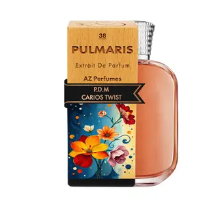 Pulmaris N°38 | Unisex | Az | Extrait De Parfum | Saffron, Mandarin Orange, Pink Pepper and Bergamot; Black Pepper, Geranium and Red Thyme;  Ambroxan, Tonka Bean, Vetiver and Cedarwood.