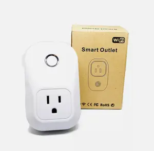 Smart WiFi Plug Outlet, Works with Alexa and Google Home