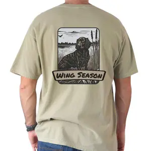 Comfort Colors Wing Season Duck Hunter Shirt - Soft-Washed, Vintage Colors, Relaxed Fit & Durable - Waterfowl Hunting Gift & Boykin Spaniel Gift
