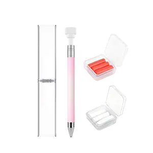 Automatic Refillable Wax Pen for Diamond Painting, Rotating Push Wax Pencil, DIY Craft Tool for Nail Art, Essential Crafting Accessory, Diamond Art Tools