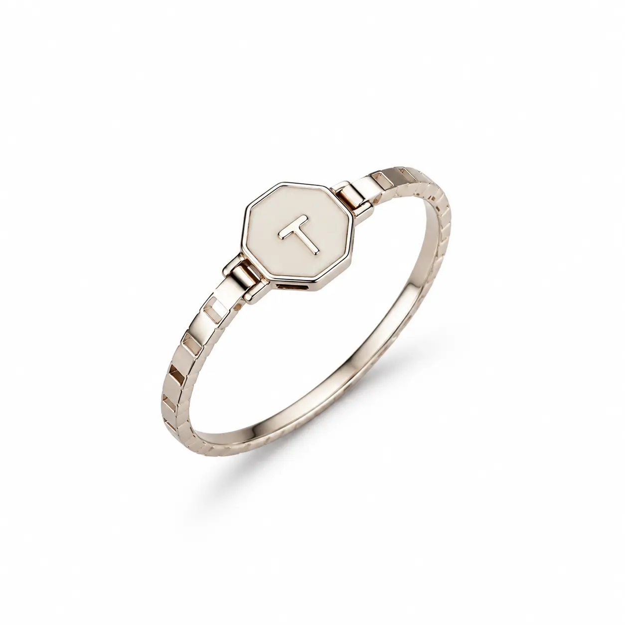 Ring Vintage Minimal Clock Face Ring Adjustable Stainless Steel Jewelry