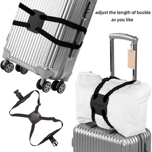 Multifunctional Cross Packing Belt Luggage Belt Suitcase Binding Belt Luggage Bag Fixing Belt Elastic Elastic Cord