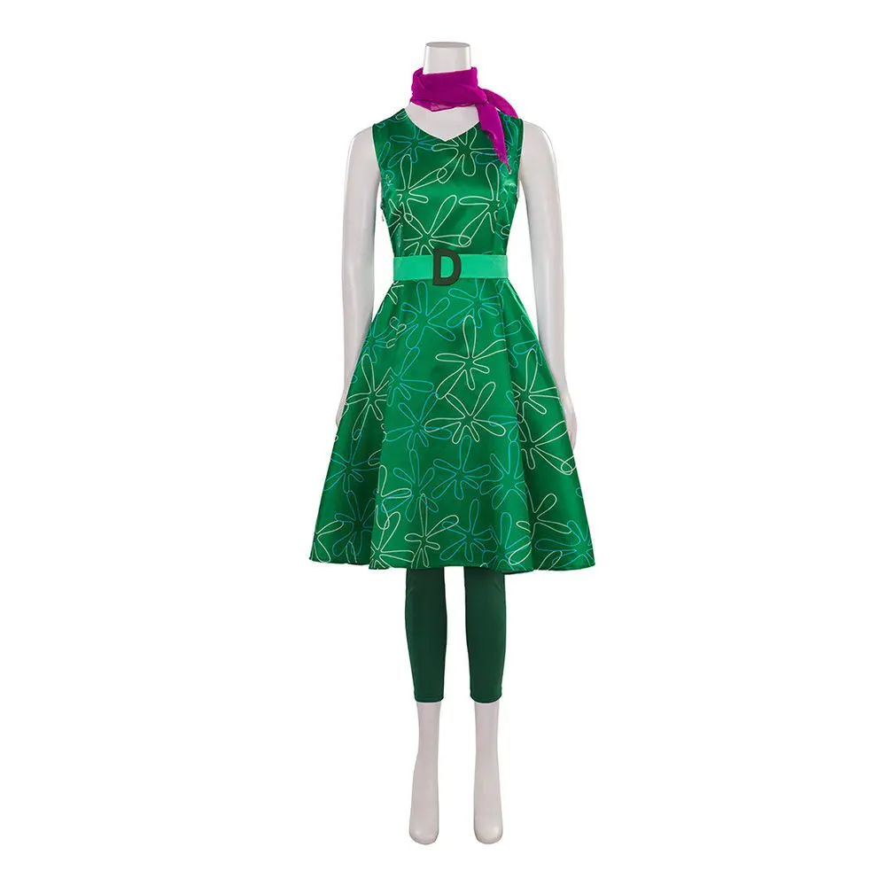 Cosplay Inside Out Disgust Dress Pants Costumes Halloween Carnival Suits Scarf - TikTok Shop Cosplay Inside Out Disgust Dress Pants Costumes Halloween Carnival Suits Scarf - TikTok Shop