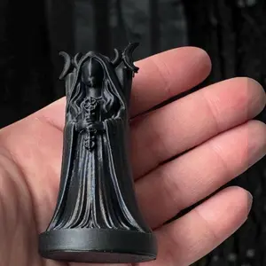Cosmic Alchemy Shoppe Standing Hekate Totem Statue - Light Religious Altar Ornaments, Goddess of Crossroads - Ideal Gift for Home Supplies Enthusiasts