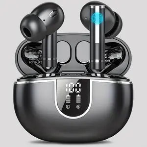ii  Wireless Stereo Earbuds with LED Power Display, Waterproof in-Ear Earphones with Wireless Charging Case, ENC Noise Cancelling Headphones, Sport Headset with Mic for Smartphone  xx
