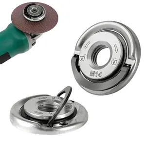 Angle Grinding Tool Flange Nut, 5/8-Inch-11 Quick-Clamping Nut, Power Tool Accessories, Replacement & Fixing Cutting Disc, 1 Count