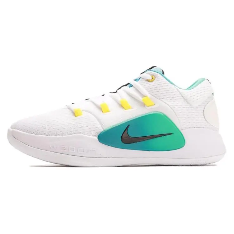 Nike Hyperdunk X Low EP White Teal Gradient Basketball Shoes Men's FN3441-101