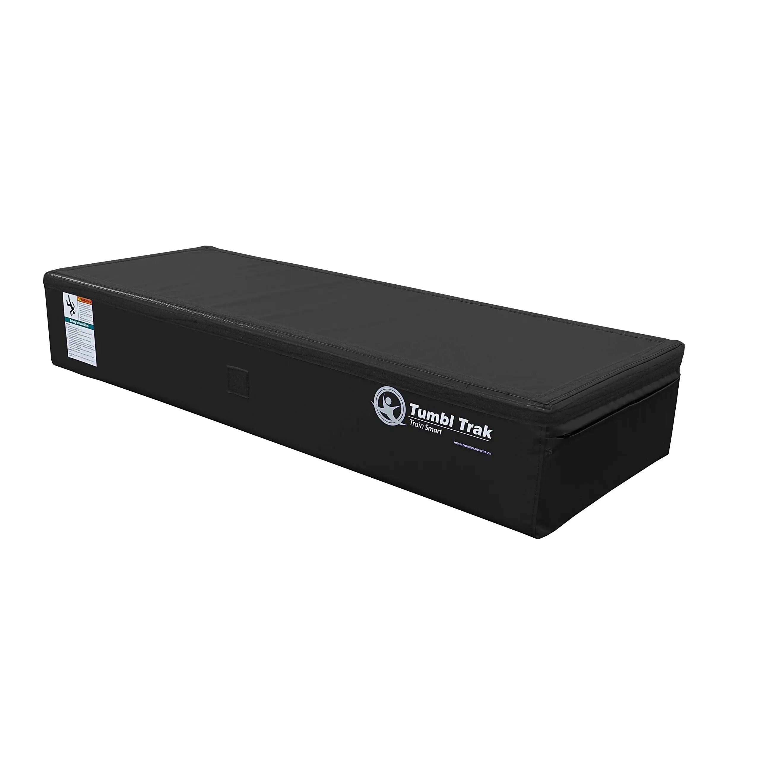 Tumbl Trak Spotting Booster Block Gymnastics Mat - Tumbling & Cheerleading Training Equipment, Black, Sports & Outdoor Leisure Gear, Gymnastics Equipment