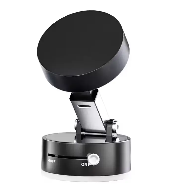 Double-Sided Vacuum Suction Magnetic Phone Holder, Upgrade Magnetic Suction Phone Mount Foldable & Retractable for All Phones with Multi-Scene Adaptability Adjustable Magnetic Car Phone Mount