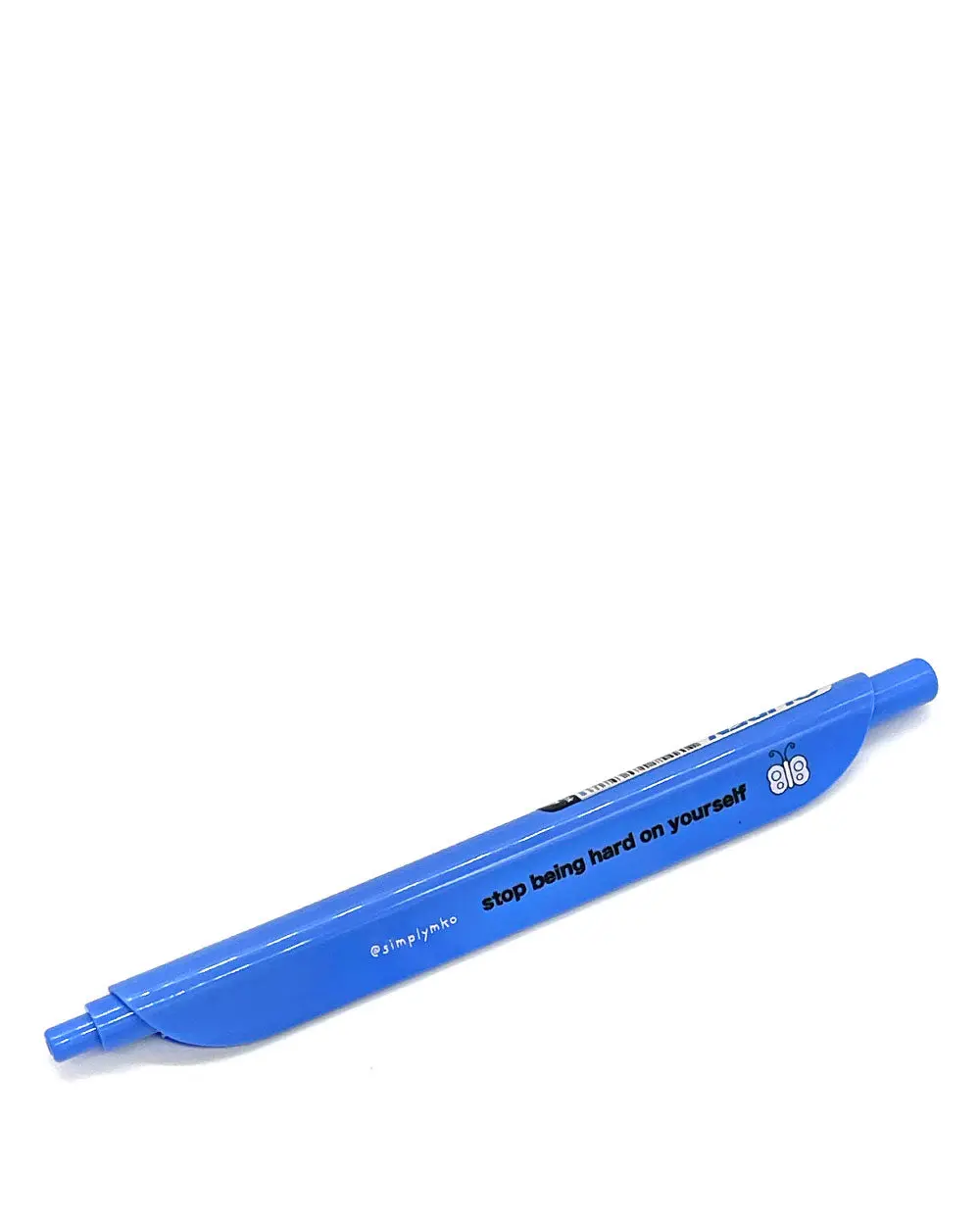 Stop Being Hard On Yourself Bookmark Pen