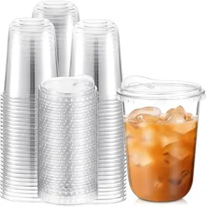 Holiday Clear Cup B6629 – Transparent Plastic Drinking Cup for Christmas and Halloween Events