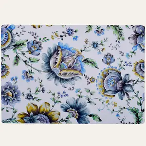 Floral Design Cork Backed Placemats