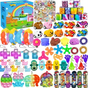 157 Pack Party Favors for  8-12 4-8, Classroom Prizes, Birthday Gifts, Fidget Toys Bulk, Treasure Box Toys for Classroom, Easter Egg Fillers, Pinata Filler, Goodie Bags Stuffers for
