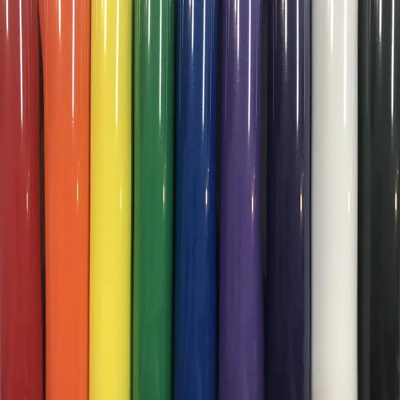 Rainbow 5 foot Rolls Heat Transfer Vinyl (HTV) Vinyl Bundle
