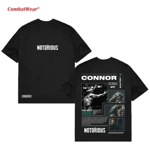 COMBATWEAR CONOR MCGREGOR TEE, The Notorious UFC, MMA Graphic Tee, UFC MMA Shirt, Gym Wear, Gift for Fighters, Sports Apparel