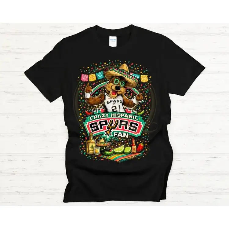 I'm That Crazy Hispanic Spurs Fan T-Shirt wind breaker world tshirts book merch
