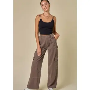 Taupe Cargo Pants