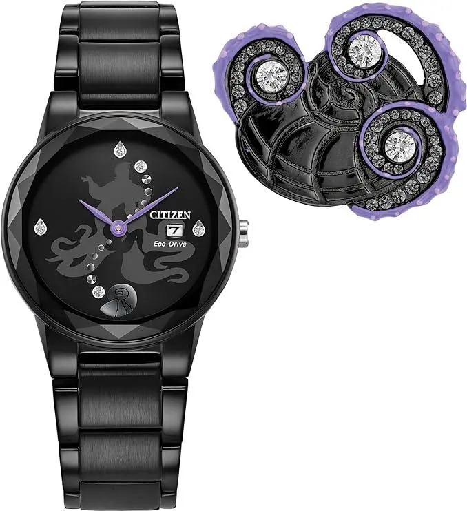 Citizen Disney Villains Ursula Inspired Eco-Drive Ladies Watch GA1075-68W