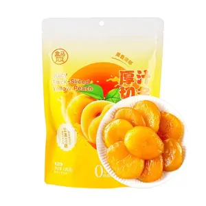 FRESHIPPO Thick Cut Dried Yellow Peach 196g - Natural Sweetness, No Additives, Rich Flavor