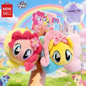 My Little Pony Plush Coin Purse Keychain Pinkie Pie Twilight Sparkle Cute Bag Charm Wallet Gift For Girls
