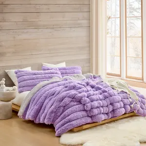 Roll Cakes Chunky Bunny - Coma Inducer Oversized Comforter Set - Lavendula