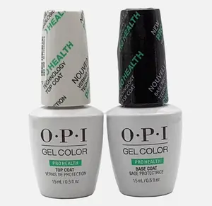 OPI Pro Health Gelcolor Gel Nail Polish Top & Base Coat DUO Set - GC020 GC040