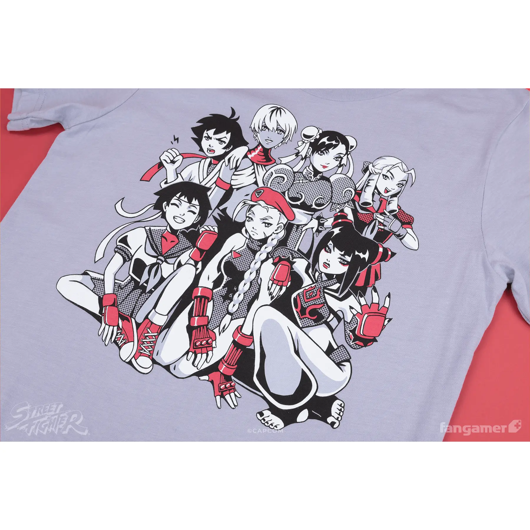 Women of Street Fighter T-Shirt, Street Fighter Game, Video Game Merch, Gracphic Streetwear T-Shirt, Fashion Cotton, Full Colors, Full Sizes, For Men, For Women