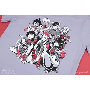 Women of Street Fighter T-Shirt, Street Fighter Game, Video Game Merch, Gracphic Streetwear T-Shirt, Fashion Cotton, Full Colors, Full Sizes, For Men, For Women