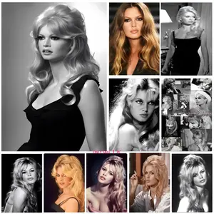 Brigitte B-Bardot Poster Bedroom Home Decor Art Poster Perfect Gift for Family and Friends