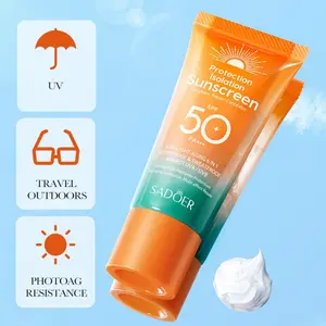 Sunscreen,moisturizing and hydrating sun protection cream,sunscreen cream lotion,suntan lotion,Brightens Skin Tone,SPF 50 PA 50g Facial Moisturizer