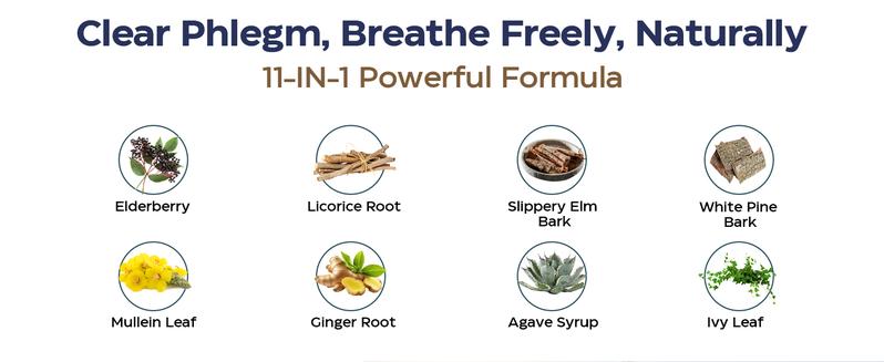 Liposomal Respiratory Relief Drops - Mullein Drops for Lungs with Elderberry, Licorice Root, and Slippery Elm Bark - Support Lung Cleanse and Mucus Relief - Suitable for Kids and Adults (1Pack)