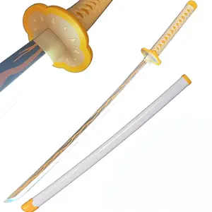 Zenitsu Demon Slayer LED Sword Cosplay Costume for Men - Menswear, Thunder Clap and Flash Feature horror mask