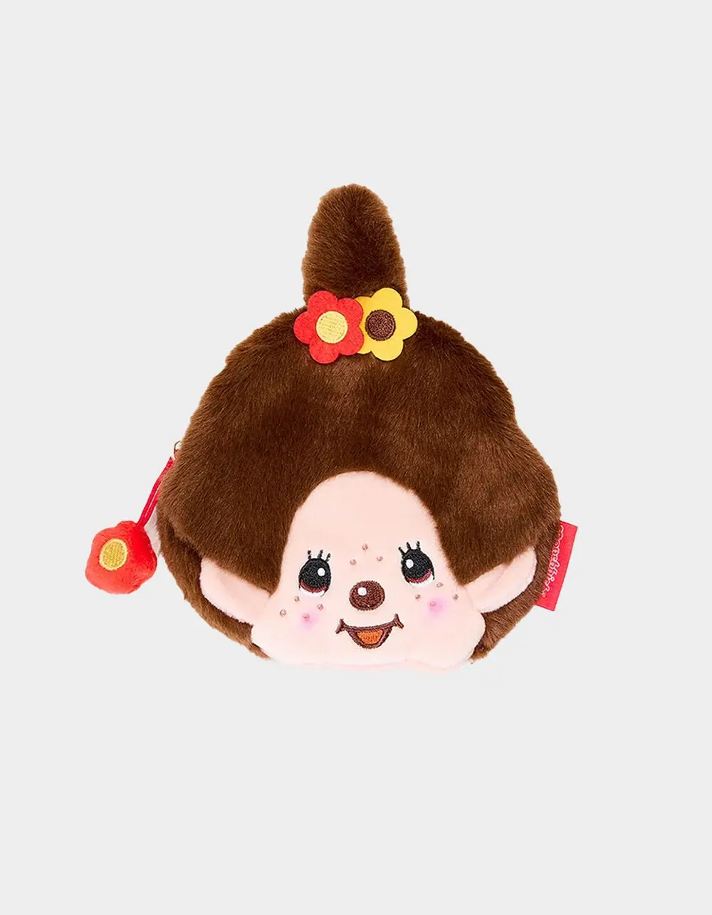 MONCHHICHI Plush Coin Purse, Multi-Colored