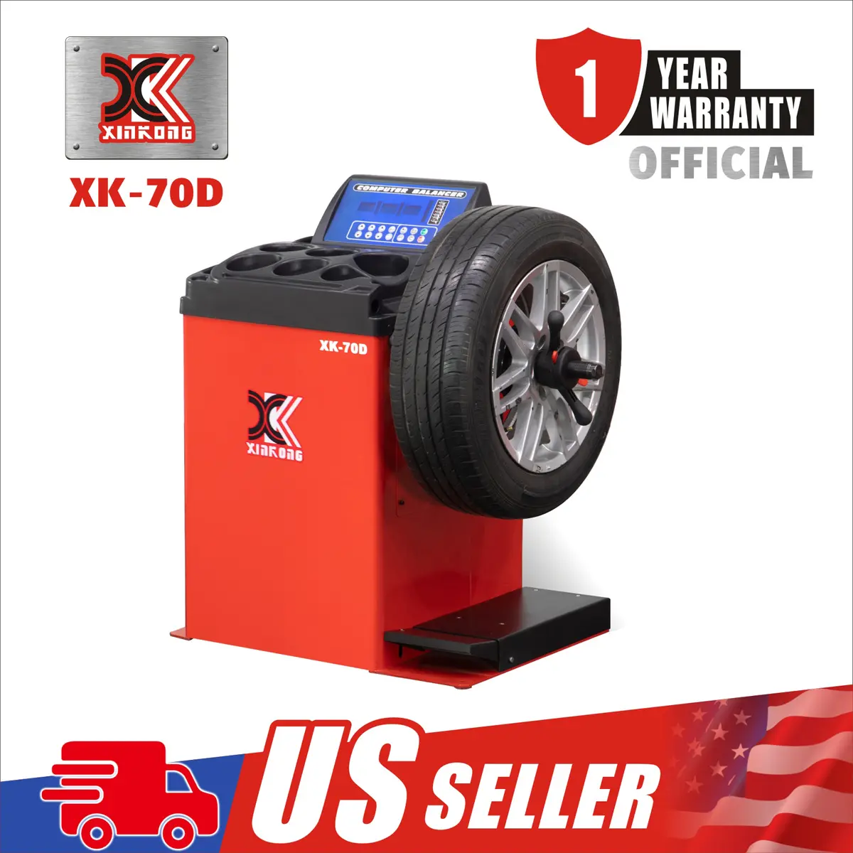 XK Wheel Balancer Tire Balancer Machine 70D Heavy Duty