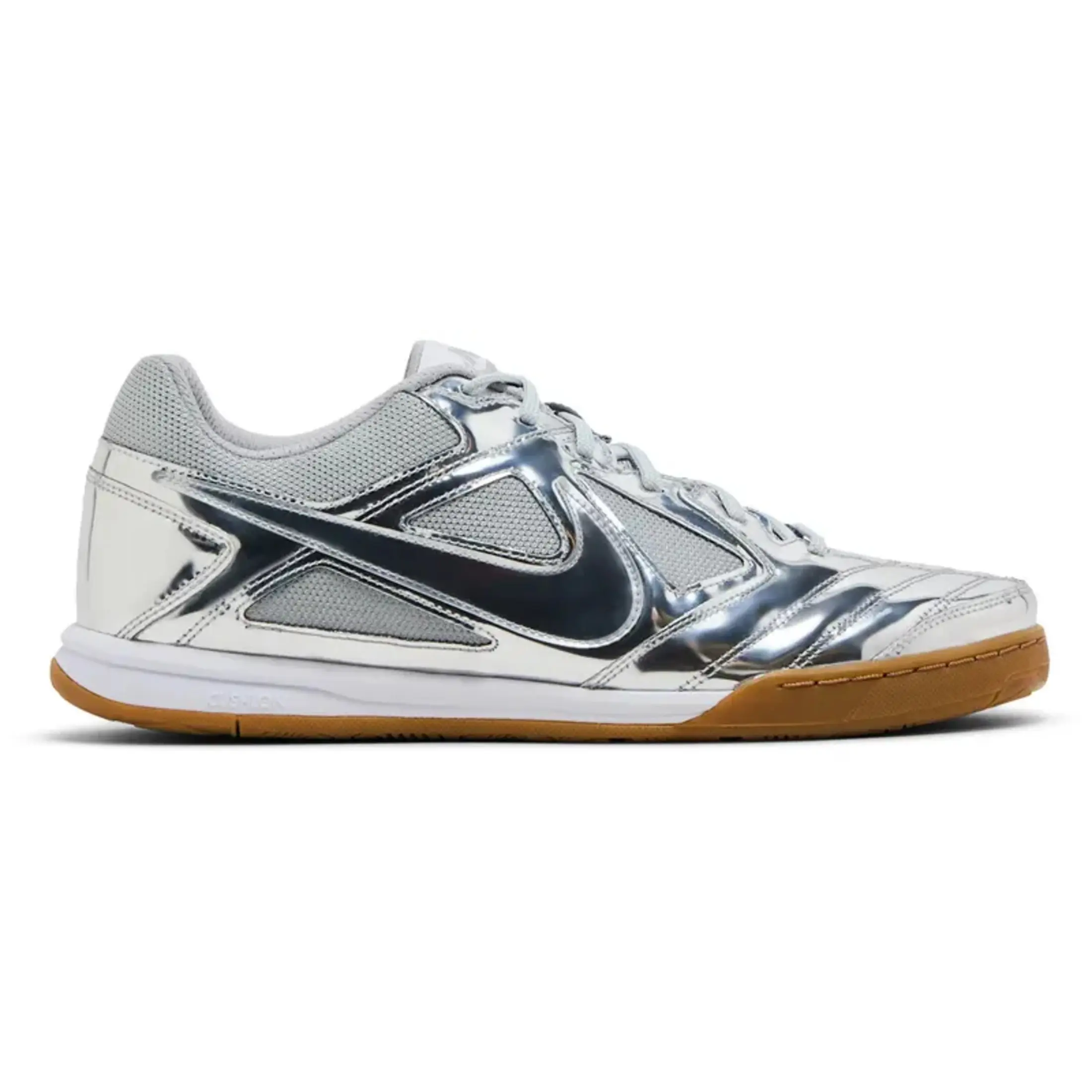 Nike Gato LV8 Metallic Silver White Gum Light Brown IB3566-001 Men's Fashion Shoes New