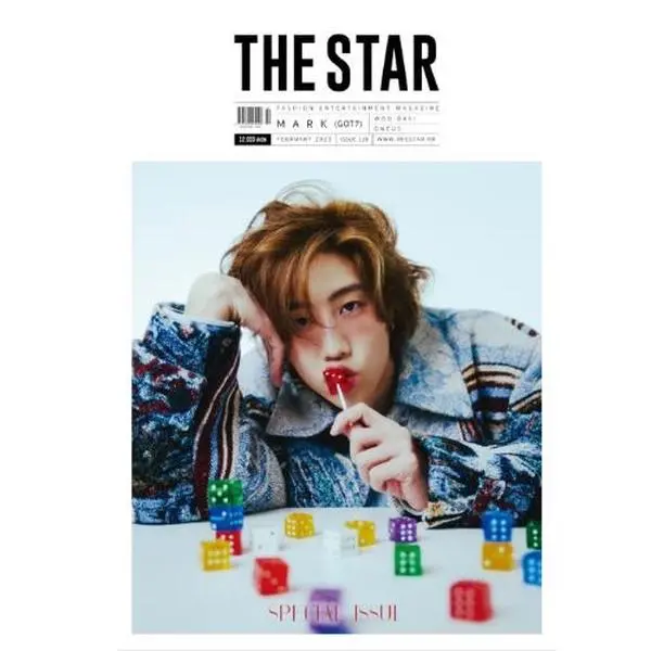 The Star 2025.02 Special Issue Featuring Mark from GOT7 Fashion Entertainment Magazine