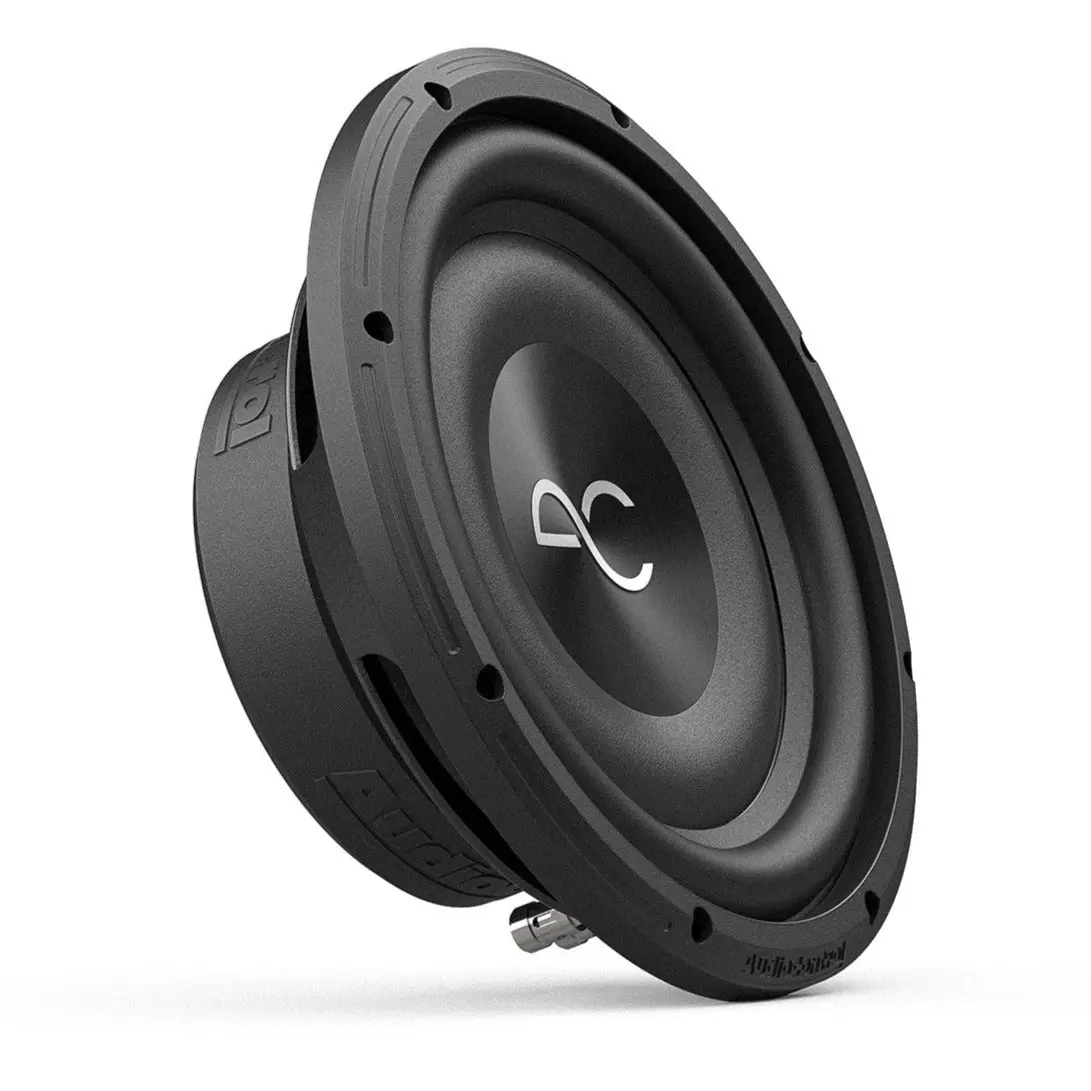 AudioControl SPC-10S4 Space Series Car Audio Subwoofers - 10in Low-Profile, Single 4-Ohm for Shallow Spaces, 20-250 Hz Bass, 250W RMS / 500W Peak Power