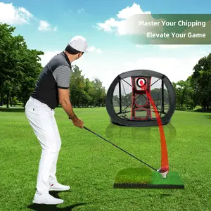 Hot！Portable Golf Chipping Practice Net for Beginners & Pros