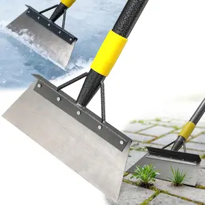 Multi-Functional Snow Shovel, Metal Garden Tool, Lawn Edging, Sidewalk Weeding, Driveway Snow Removal, Ground Scraper